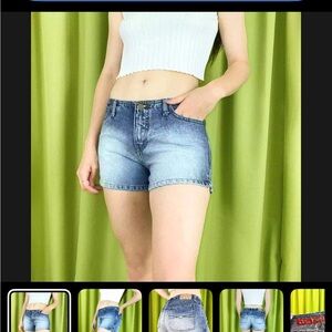 Mudd ❤️ Y2K size 9 Women's Blue Denim Shorts